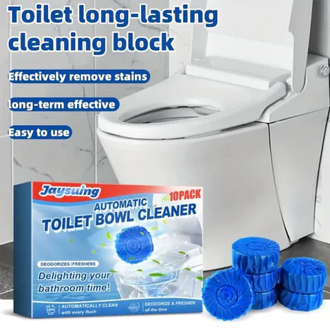 Toilet Cleaning Tablet-Toilet Deodorizer Bathroom Cleaner Tablet Pack of 1 (10pc)