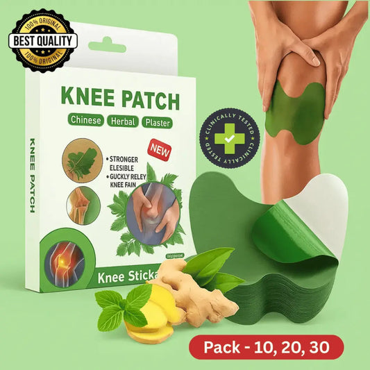Herbal Brews Pain Relief Knee Patches Pack of 10