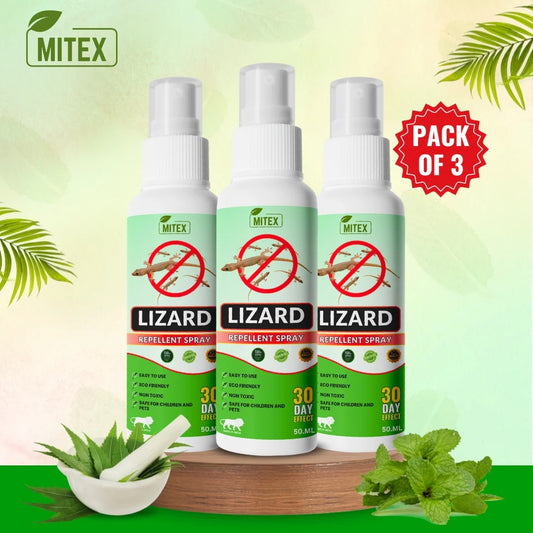 Lizard Repellent Spray Protect your home from Pest, mite & insects (Pack of 3)