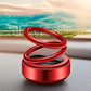 Car/Room Air Freshener- Solar Power Rotating Car/Room Air Freshener Perfume, Long Lasting French Organic Fragrance