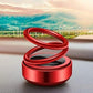 Car/Room Air Freshener- Solar Power Rotating Car/Room Air Freshener Perfume, Long Lasting French Organic Fragrance