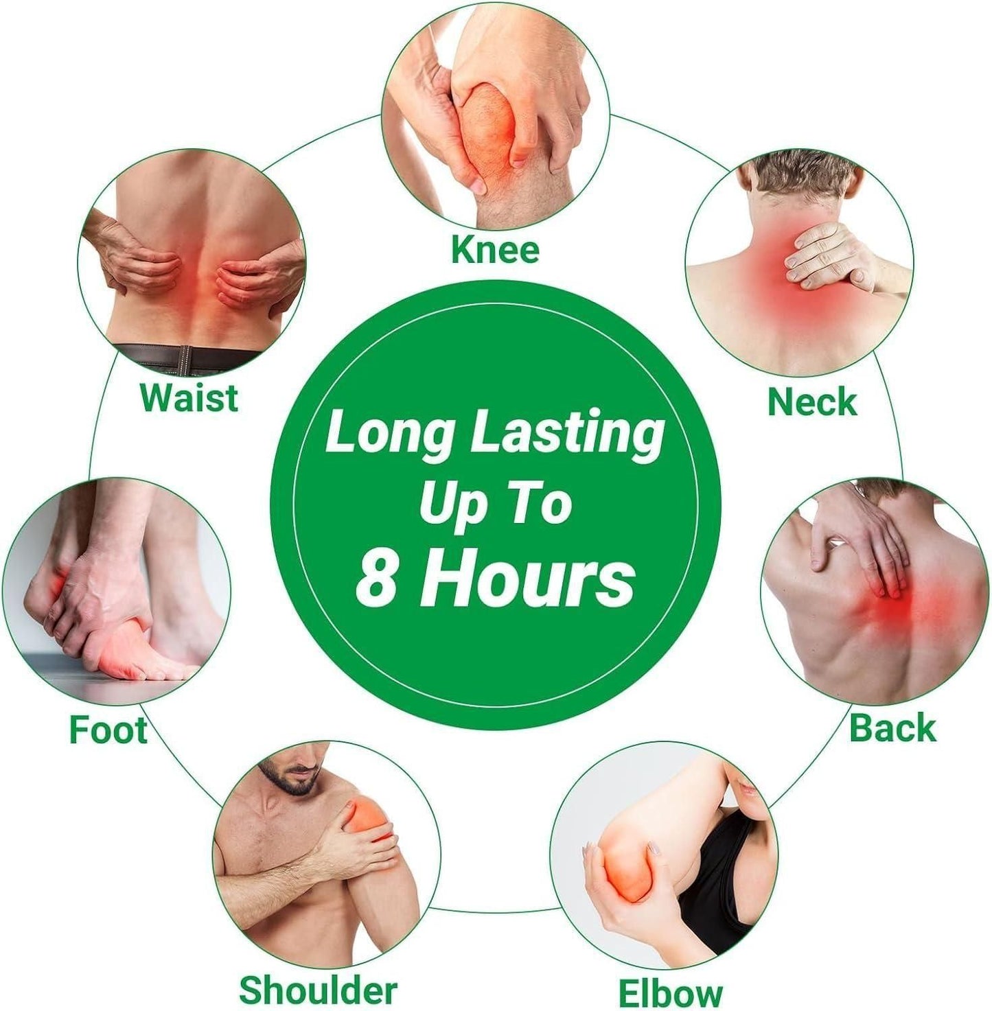 Herbal Brews Pain Relief Knee Patches Pack of 10