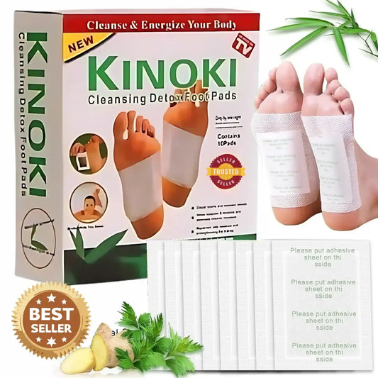Premium Detox Foot Patches – Advanced Formula (10 Pack)